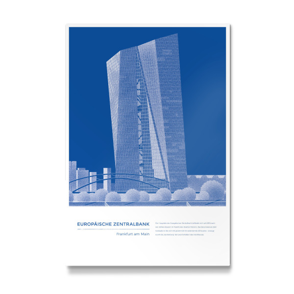 Galerie-Print "Kunter - EZB Frankfurt" 30x20 cm artboxONE