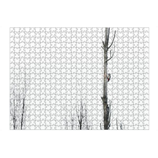 artboxONE Puzzle "Woodpecker at a dead poplar" artboxONE - Natur,Tiere