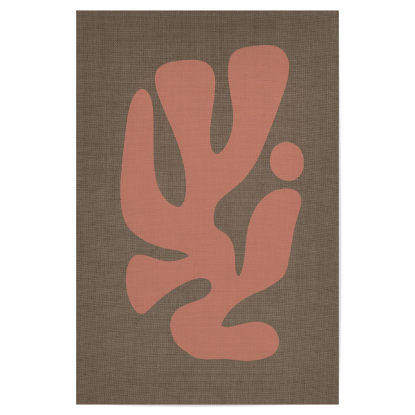 Poster "Linen - abstract object KOS" artboxONE - Abstrakt,Geometrie