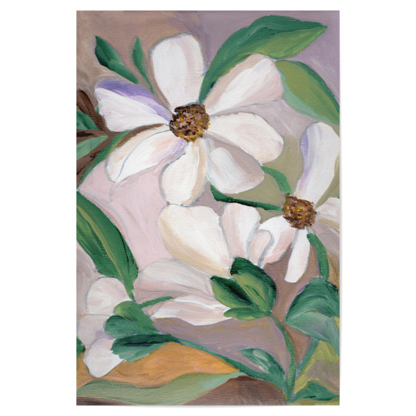 Poster "Blüten Malerei" artboxONE - Natur,Floral,Abstrakt