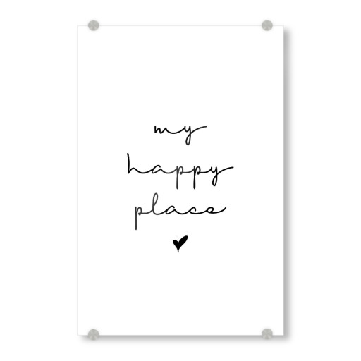 My happy place - cursive