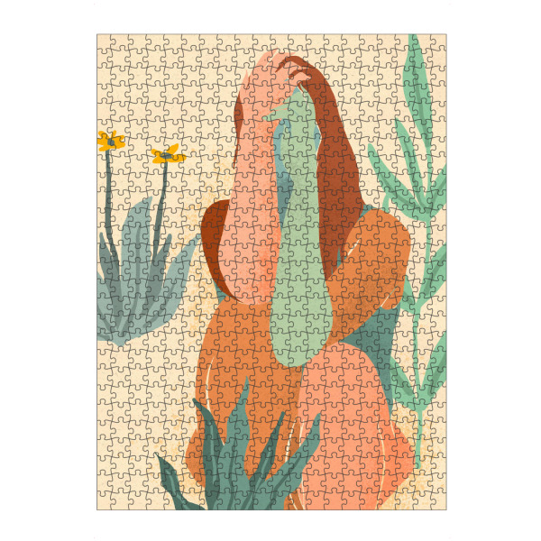 artboxONE Puzzle "Nicht heute" artboxONE - Floral,Menschen