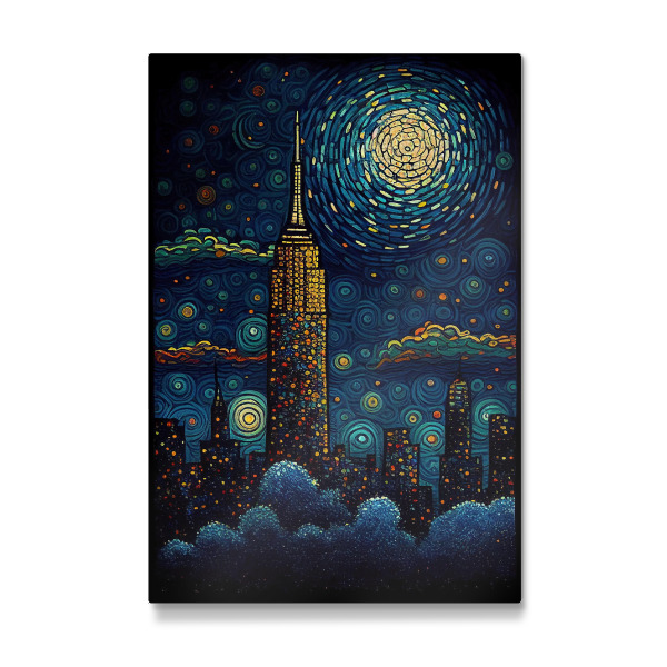 Galerie-Print "Malerei des Empire State Building" 30x20 cm artboxONE
