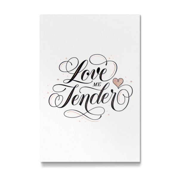 Galerie-Print "Love Me Tender, My Dear" 30x20 cm artboxONE