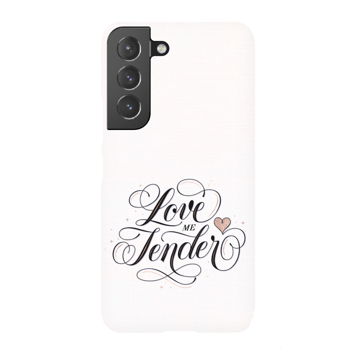 Samsung Galaxy "Love Me Tender, My Dear" Premium-Case Handyhülle artboxONE