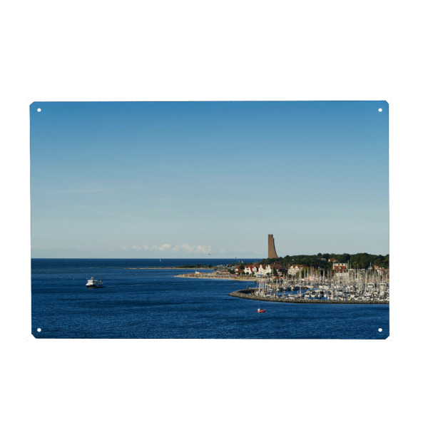 Metall Poster "Kieler Förde bei Laboe" artboxONE - Natur,Reise,Reise / Strand und Meer