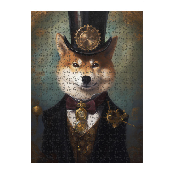 artboxONE Puzzle "Steampunk Shiba" artboxONE - Tiere