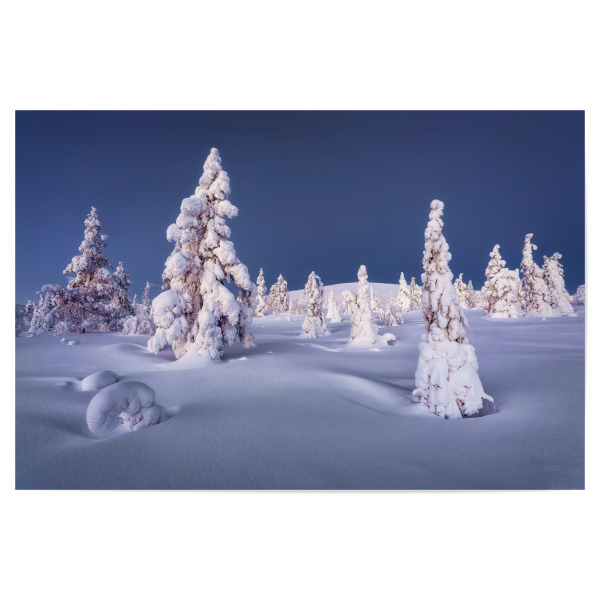 Poster "Lappland zur blauen Stunde" artboxONE - Natur,Reise