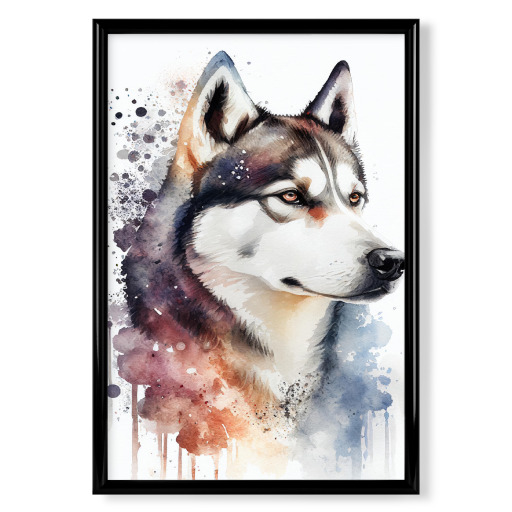 Siberian Husky-Porträt