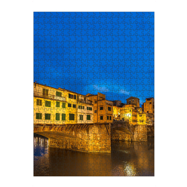 Puzzle Ravensburger "Brücke Ponte Vecchio in Florenz" artboxONE - Reise,Architektur,Reise / Länder,Städte / Weitere