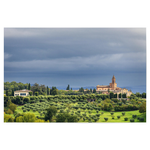 Poster 30x20 cm "Kirche in der Stadt Siena" artboxONE - Reise,Architektur,Reise / Länder,Städte / Weitere