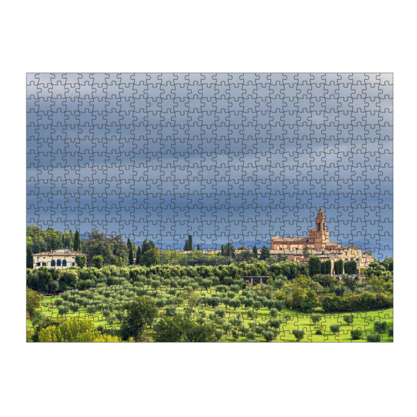 Puzzle Ravensburger "Kirche in der Stadt Siena" artboxONE - Reise,Architektur,Reise / Länder,Städte / Weitere