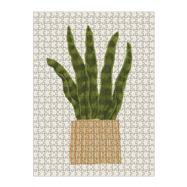 artboxONE Puzzle "Botanic home - plant third" artboxONE - Natur,Floral,Abstrakt