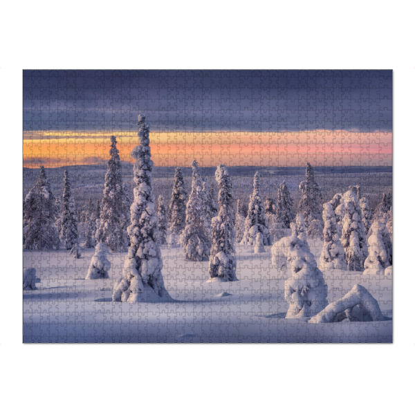 Puzzle Ravensburger "Die gewaltige Tundra" artboxONE - Natur,Reise