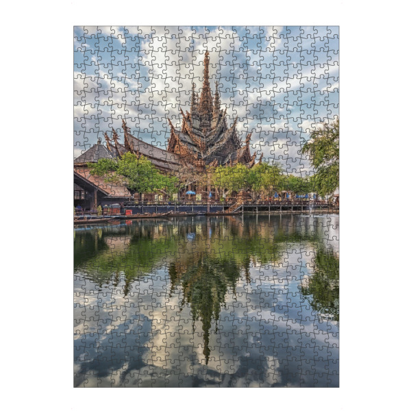 artboxONE Puzzle "Heiligtum der Wahrheit in Naklua" artboxONE - Städte,Reise,Architektur,Reise / Asien,Reise / Länder