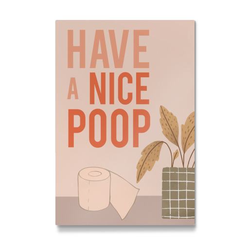 Have a NICE POOP - WC ART