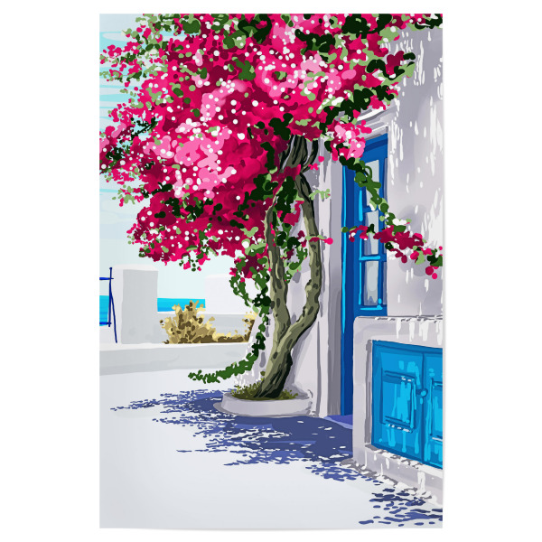 Poster 30x20 cm "Bessere Tage sind auf dem Weg" artboxONE - Architektur