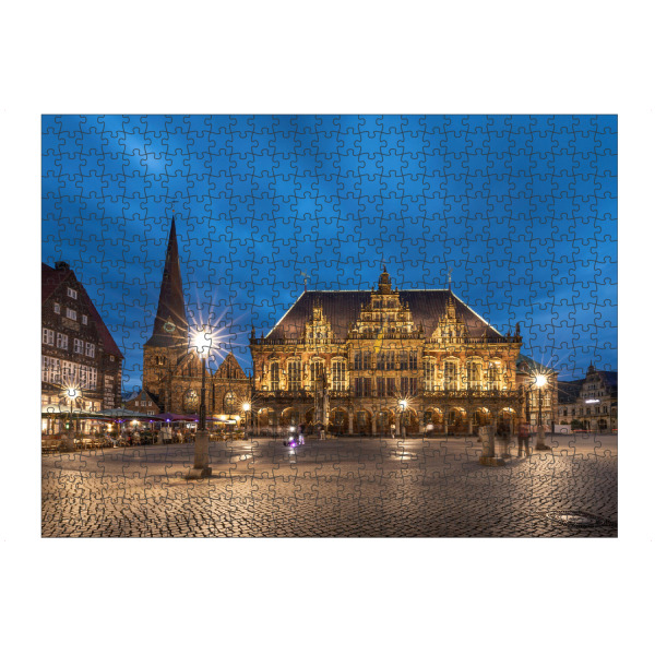 Puzzle Ravensburger "Bremen" artboxONE - Städte