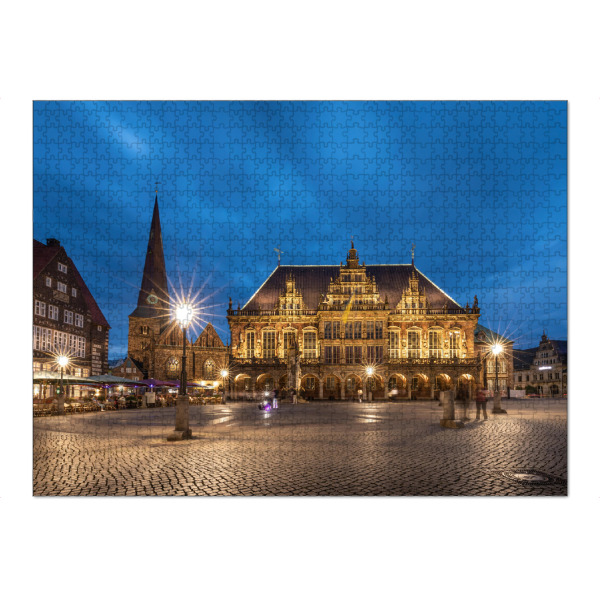 Puzzle Ravensburger "Bremen" artboxONE - Städte