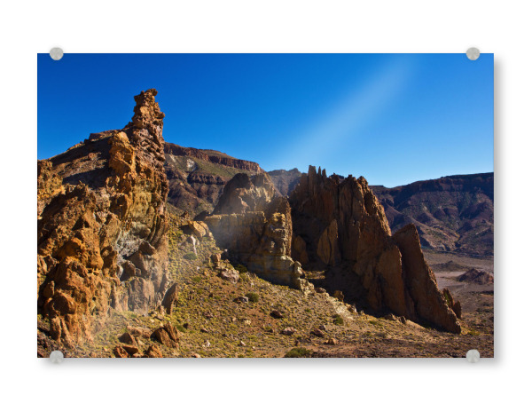 Acrylglasbild "Felsenlandschaft im NP Teide" artboxONE - Natur,Reise,Reise / Länder