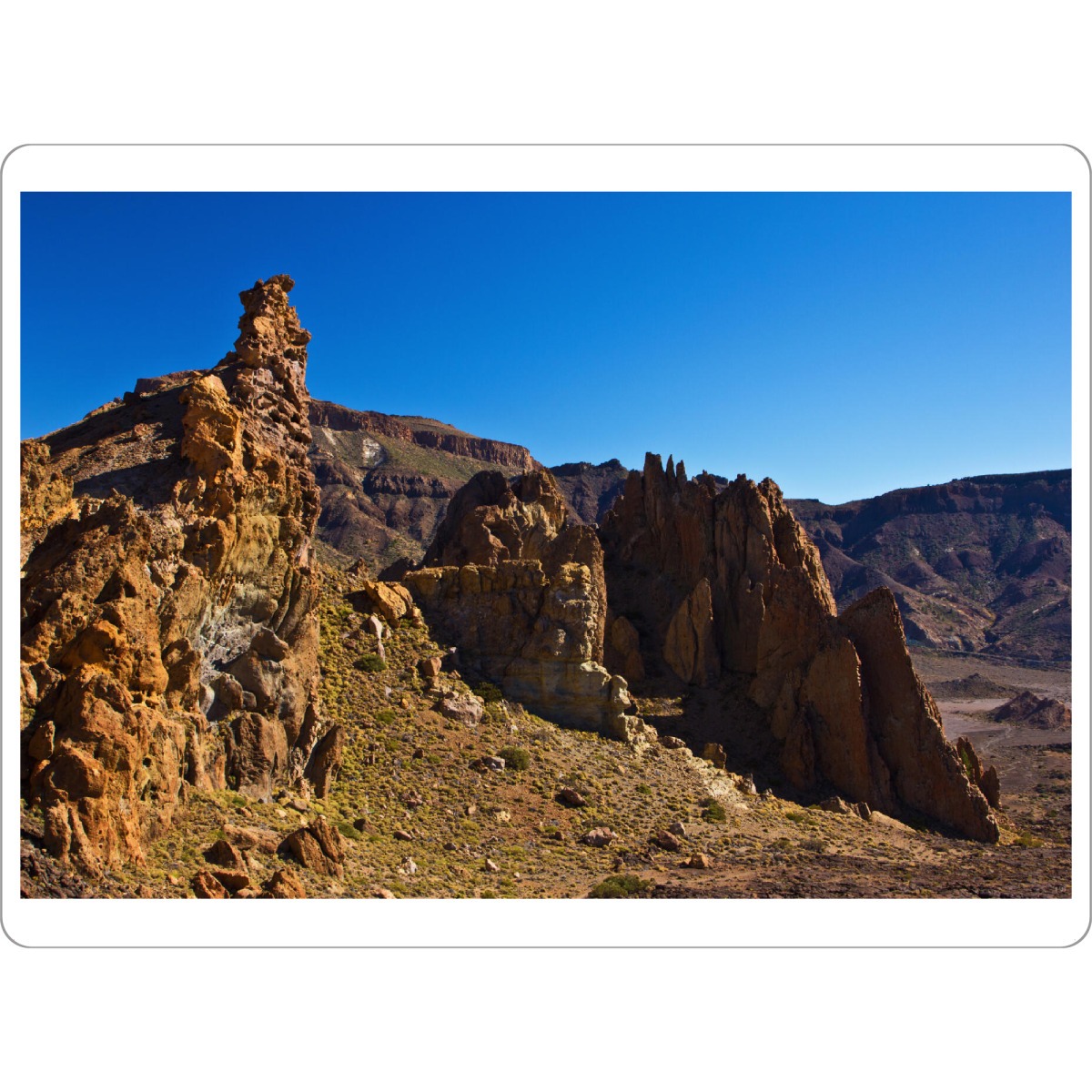 Tischset "Felsenlandschaft im NP Teide" artboxONE - Natur,Reise,Reise / Länder