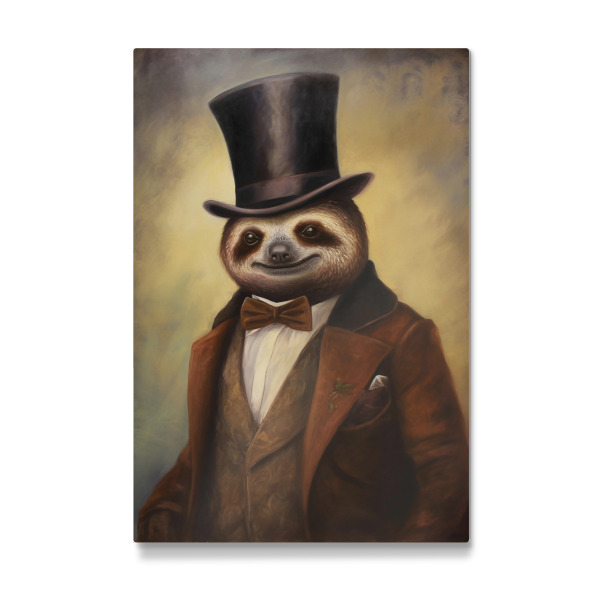 Galerie-Print "Herr Faultier" 30x20 cm artboxONE