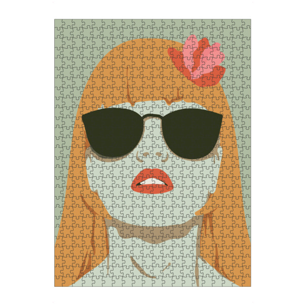 artboxONE Puzzle "Botanic Woman" artboxONE - Floral,Abstrakt,Für Mama