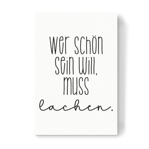 Schön lachen