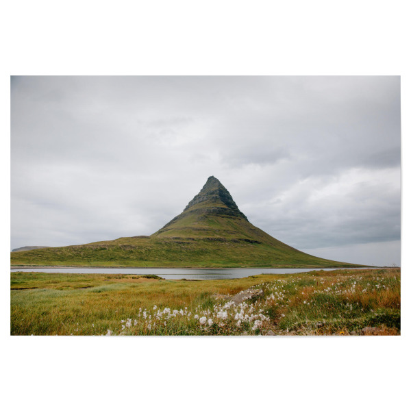 Poster 30x20 cm "Kirkjufell in Island" artboxONE - Natur,Reise,Reise / Länder