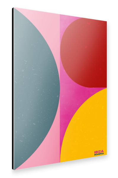 Alu-Dibond "IBIZA LOVE - LUNA" 30x20 cm artboxONE