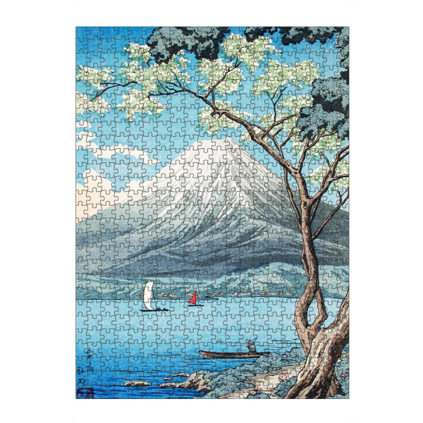 artboxONE Puzzle "Berg Fuji vom Yamanaka-See" artboxONE - Natur,Reise,Reise / Asien