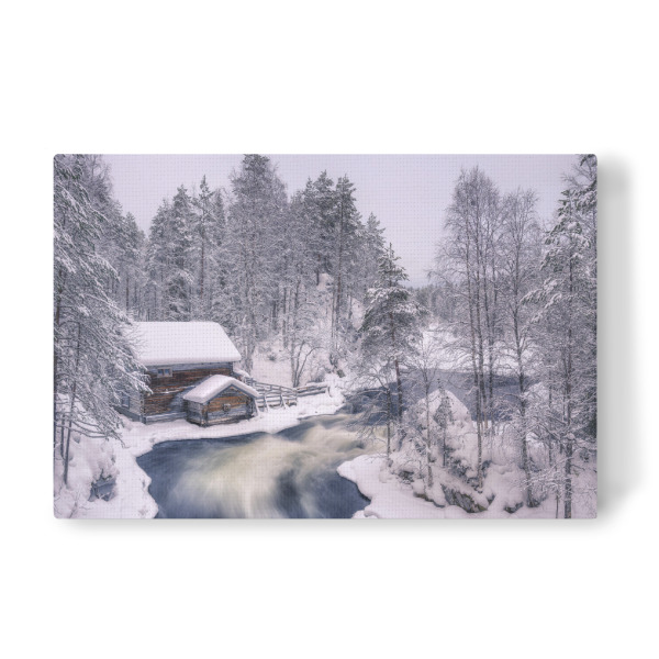 Leinwandbild "Die alte Wassermühle" artboxONE - Natur,Reise,Architektur