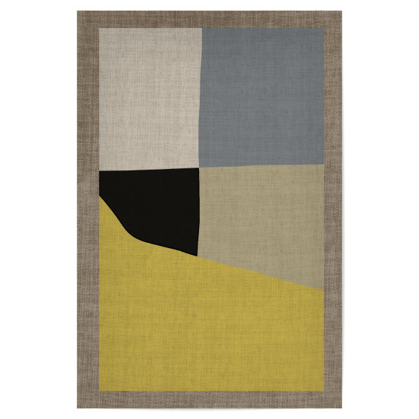 Poster "MODERN ART - LINEN COBY" artboxONE - Abstrakt,Geometrie - Japandi,Modern,Art,Ibiza,Einrichtung,Abstrakt,Kunst