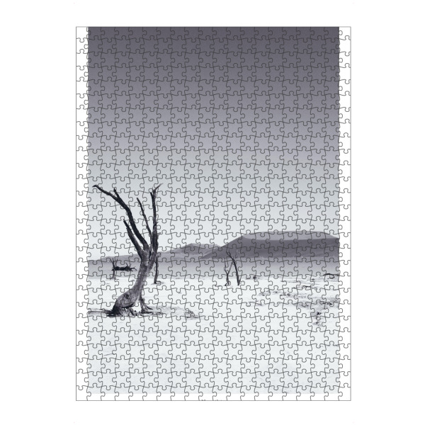 artboxONE Puzzle "Sossusvlei @ Namib" artboxONE - Reise,Schwarzweiß,Reise / Afrika,Reise / Länder