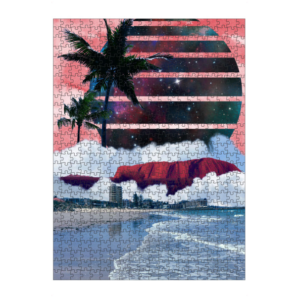 artboxONE Puzzle "The Distance" artboxONE - Natur,Geometrie,Reise / Länder,Fiktion,Galaxy