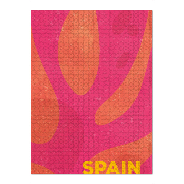 Puzzle Ravensburger "IBIZA LOVE - FOURTH" artboxONE - Abstrakt - Japandi,Modern,Art,Ibiza,Kunstdruck,Geschenk,Einrichtung,Abstrakt,Kunst