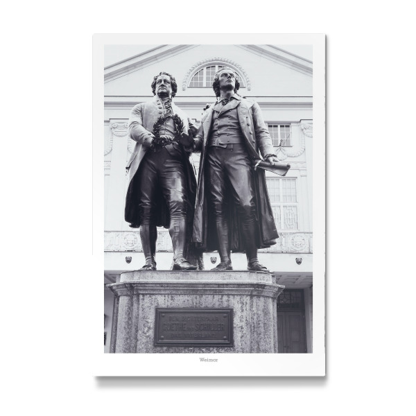 Galerie-Print "Denkmal in Weimar" 30x20 cm artboxONE