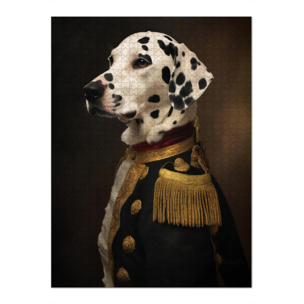 Puzzle Ravensburger "General Dalmatiner" artboxONE - Tiere
