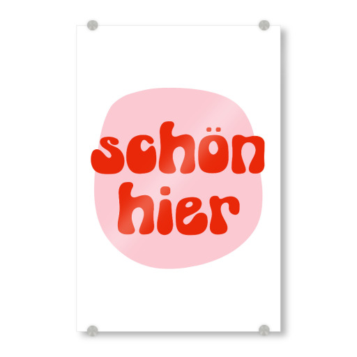 Schön hier - Rosarot