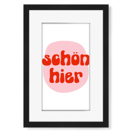 Schön hier - Rosarot
