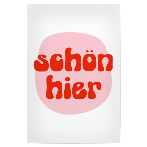 Schön hier - Rosarot