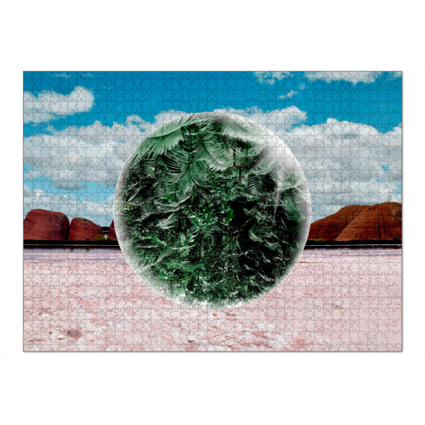 Puzzle Ravensburger "Mirror Land" artboxONE - Natur,Reise,Abstrakt,Geometrie