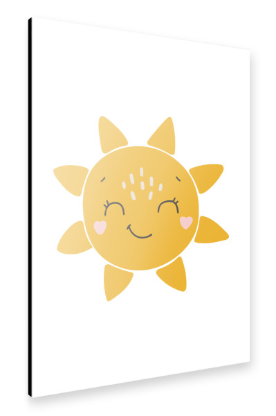 Alu-Dibond "Boho süße Sonne" 30x20 cm artboxONE
