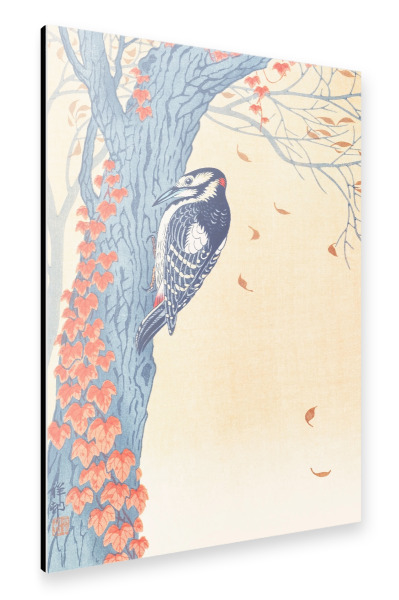 Alu-Dibond "Buntspecht" 30x20 cm artboxONE