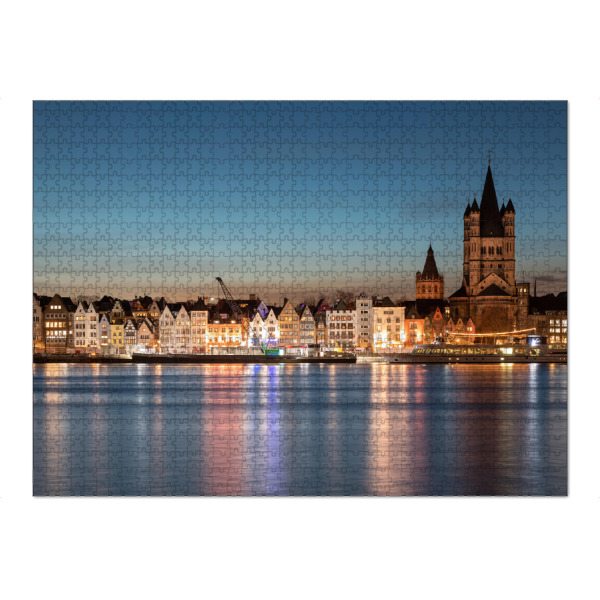 Puzzle Ravensburger "Groß St. Martin Köln" artboxONE - Städte,Städte / Köln,Reise,Architektur
