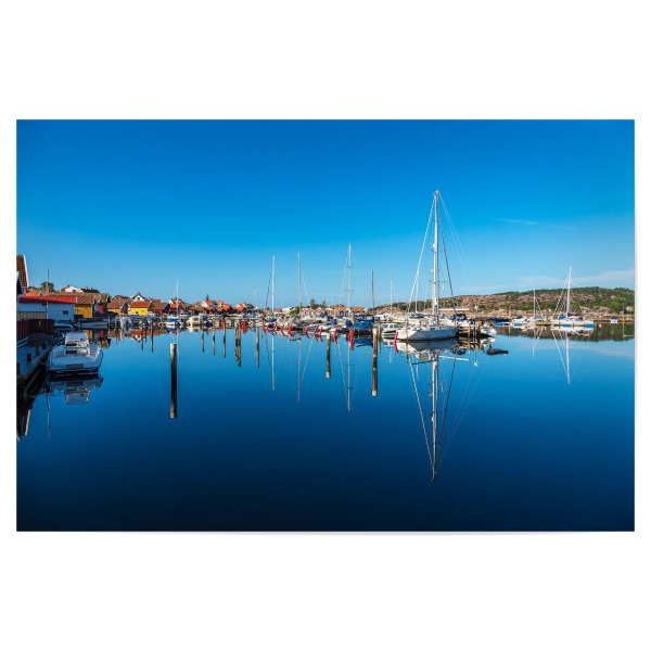 Poster 30x20 cm "Meer, Boote, Marina" artboxONE - Natur,Reise,Reise / Strand und Meer,Reise / Länder