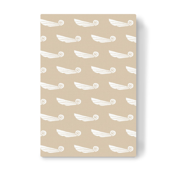 Leinwandbild "Muscheln" artboxONE - Abstrakt - Beige,Pastellfarben,Muscheln,Strand,Beach,Sommer,Sunshine,Sun,Balcony