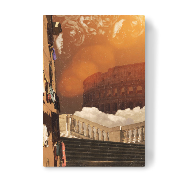 Leinwandbild "In the heat of Rome" artboxONE - Architektur,Städte / Rom,Fiktion
