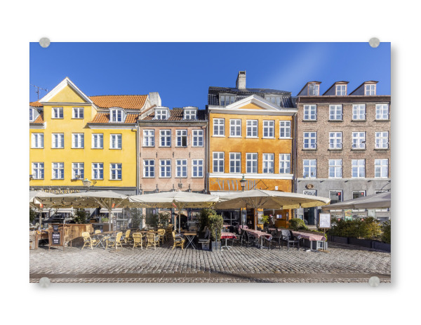 Acrylglasbild "KOPENHAGEN Nyhavn im Detail" artboxONE - Reise,Architektur,Städte / København