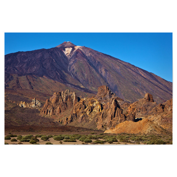 Poster 30x20 cm "Teide mit Felsformationen" artboxONE - Natur,Reise,Reise / Länder